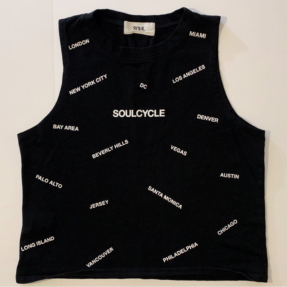 SoulCycle Cities Muscle Tank Top